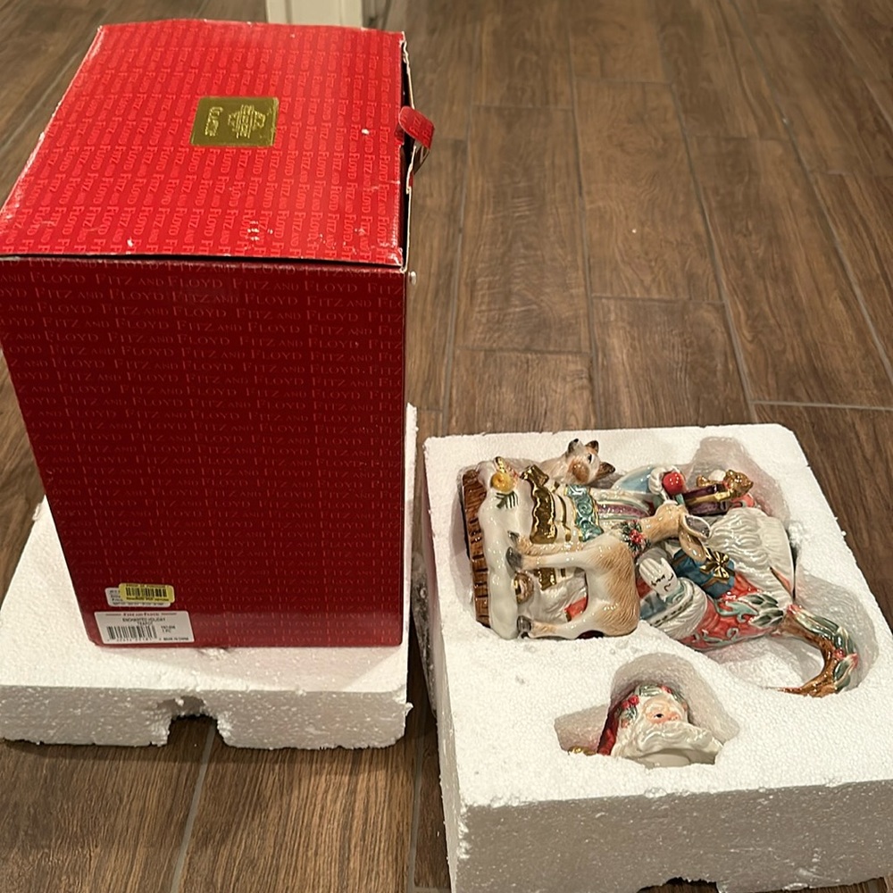 Fitz and Floyd Enchanted Holiday Teapot